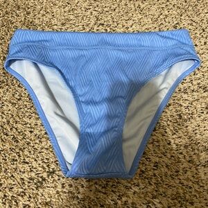 Blue High Waisted Bikini